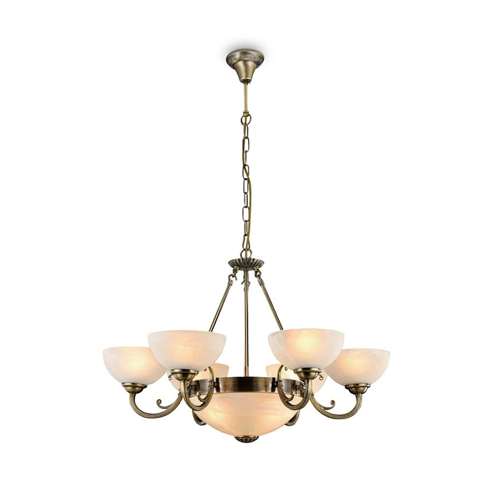 Подвесной светильник Herbert FR2012-PL-09-BZ, E27х9. TM Maytoni