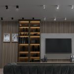 358947 OVER NT22 200 белый Светильник накладной светодиодный IP20 LED 4000К 18W 220V EDDY