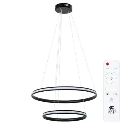Подвесная люстра Arte Lamp MERIDIANA A2198SP-2BK, 1хLED