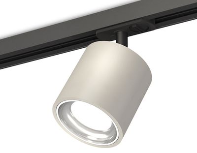 Комплект трекового светильника XT7533001 SGR/PSL/SBK серый песок/серебро полированное/черный песок MR16 GU5.3 (A2537, C7533, N7022)