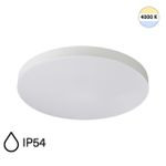 7759/24L MITRA LED SN 545 Светильник пластик/белый LED 24Вт 4000K D300 IP54 GAMMA