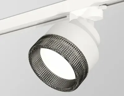 Комплект трекового светильника с композитным хрусталем XT8101041 SWH/BK белый песок/тонированный GX53 (A2524, A2105, C8101, N8484)