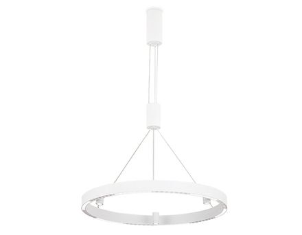 Светильник подвесной светодиодный FL5844/1+3 WH белый 40W 3000K/4200K/6400K D600*1200 (без ПДУ)