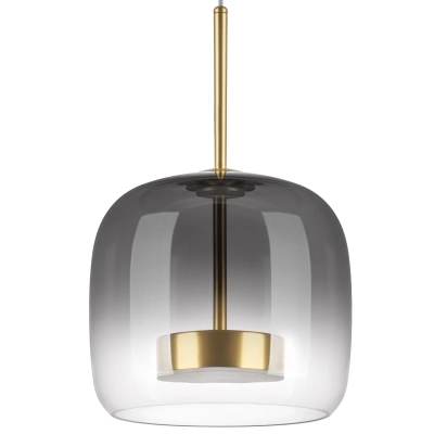 804008 Люстра CUPOLA LED 9W 450LM ЗОЛОТО/ДЫМЧАТЫЙ 3000K Lightstar