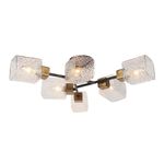 Потолочная люстра Arte Lamp CHICAGO A1547PL-6BK, 6хE14