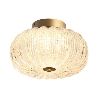 7720/24L PIKO LED SN 42 Светильник металл/стекло/прозрачный/золотой LED 24Вт 3000-6500K D300 IP20 пульт ДУ ANGELO