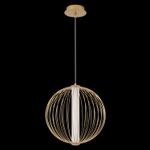 Светильник подвесной Crystal Lux SYNC SP18W LED GOLD 3143/218