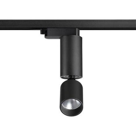 359319 PORT NT24 280 черный Светильник трековый однофазный трехжильный IP20 LED 5W 85-265V 3000K 600Лм TUBO