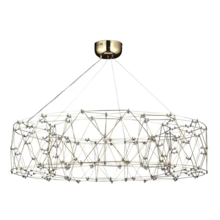 SL6602.203.72 Светильник подвесной ST-Luce Золотистый/Прозрачный LED 1*72W 4000K