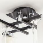 Citilux Диез CL111141 Люстра потолочная Чёрная