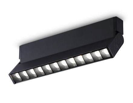 Светильник светодиодный накладной TA1829  BK черный LED 12W 4200K 230*22*87