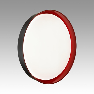 7710/DL COLOR SN 157 Светильник пластик/белый/красный LED 48Вт 4000К D407 IP43 TUNA RED