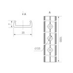 Профиль ARL-MOONLIGHT-1516-1000 CLEAR (Arlight, Пластик)