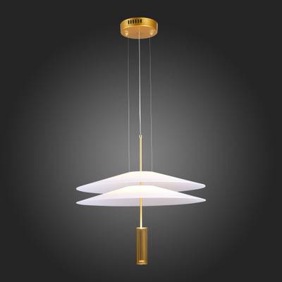 SL6101.203.01 Люстра подвесная ST-Luce Золотистый/Белый LED 1*10W 3000K