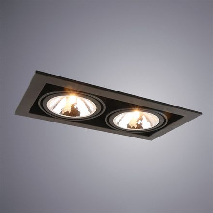 Карданный светильник Arte Lamp CARDANI SEMPLICE A5949PL-2BK, 2хG9