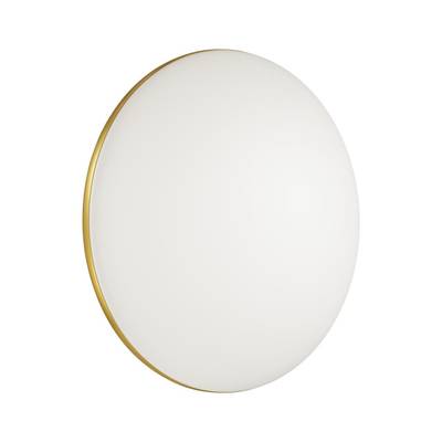 3043/EL TAN SN 025 Светильник пластик/белый/золотистый LED 72Вт 3000-6500К D490 IP43 пульт ДУ/ LampSmart LASSA