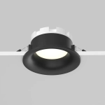 Встраиваемый светильник Изящность / Slim 1*GX53 12 Вт IP44, DL027-GX53-B. TM Maytoni