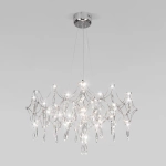 Подвесной светодиодный светильник с фигурным хрусталем 443/1, LED