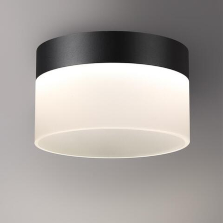 359446 OVER NT24 390 черный Светильник накладной светодиодный IP20 LED 18W 220-240V 4000K 1170Лм AURA