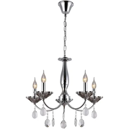 IL1241-5PPA-29 CR светильник потолочный ILLUMICO, E14х5