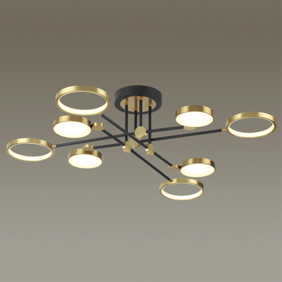 4320/75CL MIDCENT ODL22 305 металл/черный с бронзой Потолочный светильник IP20 LED 65W 2677Лм DENZEL