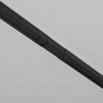 Прямой коннектор питания с вводом питания Unity черный, TRA001CB-11B. TM Maytoni