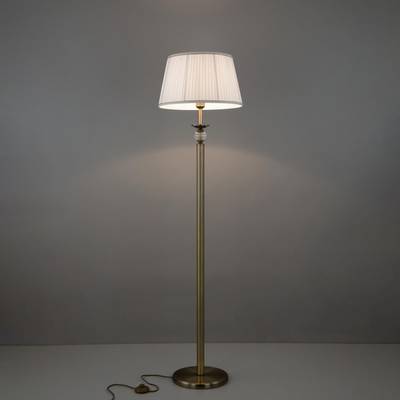 Citilux Гера CL433913 Торшер с абажуром Бронза