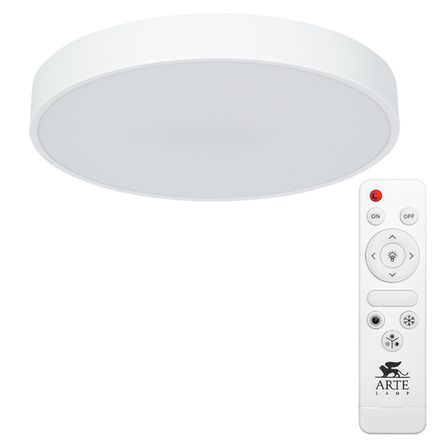Потолочный светильник Arte Lamp ARENA A2661PL-1WH, 1хLED