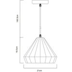 Подвесной светильник Arte Lamp IMBUTO A4281SP-1CL, 1хE27