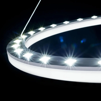 Citilux Электрон Смарт CL710A104S Умная люстра подвесная Белая