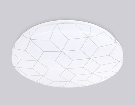 Потолочный светодиодный светильник FZ1035 WH белый 21W 6400K D320*55 (Без ПДУ)