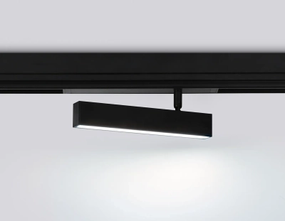 Светильник светодиодный диммируемый для шинопровода Magnetic 220V GL1322 BK черный IP20 12W 3000K-6400K 120° 232*25*112 (Без ПДУ)