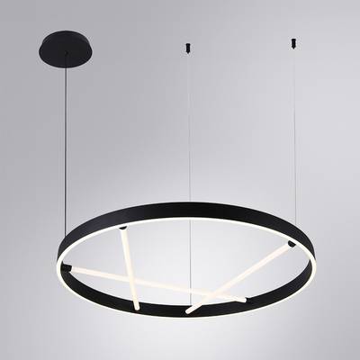 Подвесная люстра ARTE LAMP RICCO A1874SP-45BK, 1хLED