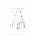 Подвесная люстра Arte Lamp GRATO A4079LM-6CC, 6хE14