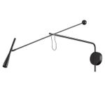 7030/5WL HIGHTECH ODL25 677 Настенный светильник металл/черный IP20 LED 1*5W 3000K 220V PIX