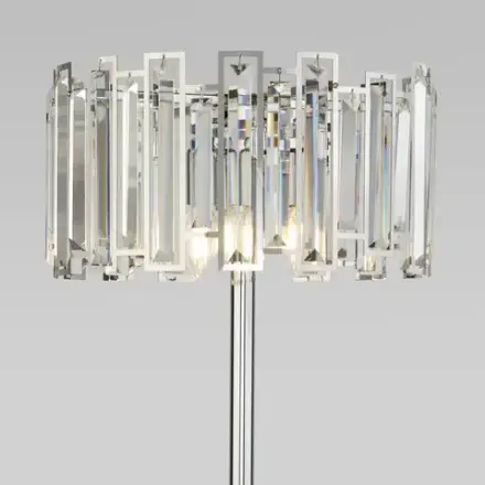 Напольный светильник 01149/3 хром, E14х3