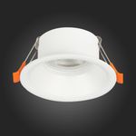 ST201.508.01 Св-к встр. Мат. белый GU10 1*50W  D89xH40 220V Без ламп