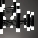 Подвесная люстра Arte lamp EMPIRE A2482SP-84BK, 1хLED