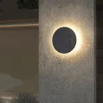 Фасадный светильник Arte Lamp NIMBO A4403AL-1BK, 1хLED