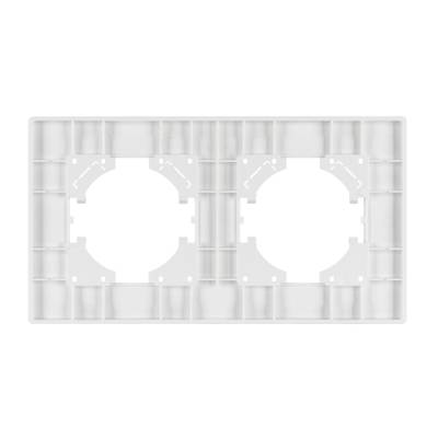 Рамка пластиковая FRM-PERIO-PL-2-BK (Arlight, -)