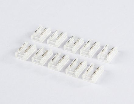 Соединитель прямой для светодиодной ленты COB 8mm 12/24V (2 конт.) GS6351 (10шт)
