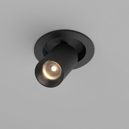 Встраиваемый светильник FOCUS LED 3000K 7Вт 50°, C071CL-7W3K-B. TM Maytoni