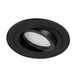 Точечный встраиваемый светильник Arte Lamp TARF A2167PL-1BK, 1хGU10