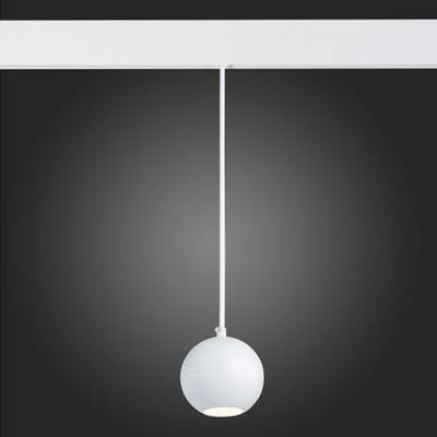 ST354.543.12 Магнитный трековый светильник подвесной белый LED 1*12W 4000K 750Lm Ra&gt;80 36° IP20 D100xH92 48V