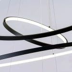 Подвесная люстра Arte Lamp ARKANE A2974SP-137BK, 1хLED