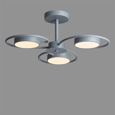 5658/36CL LEDIO LN23 065 серый Люстра потолочная LED 36W 3000-6000K 1840Лм 220V EVIN