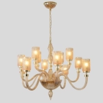 Люстра Crystal Lux SILVESTRO SP12 AMBER 2971/312
