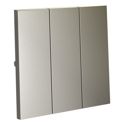 VLS000504 Клавиши для выключателя/переключателя трехклавишного, S70 (шелк). (ТМ Maytoni)