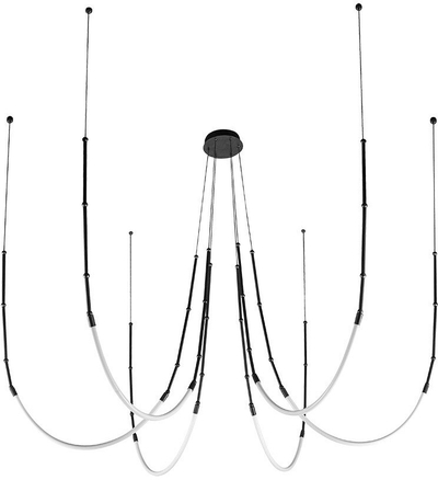 Подвесная люстра Arte Lamp KLIMT A2850SP-42BK, 1хLED