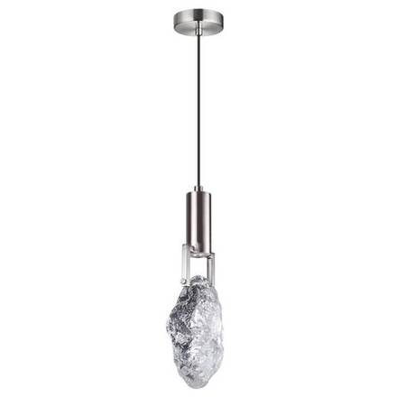 6696/5L MIDCENT ODL24 339 Подвесной светильник матовый никель/металл/стекло IP20 LED 5W 200Лм 3000K LIA